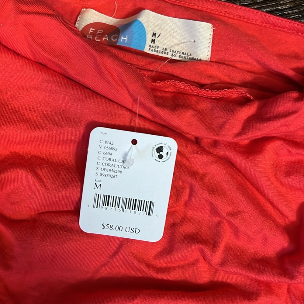 FREE PEOPLE Nassau Mini in Coral Chic - Picture 5 of 8